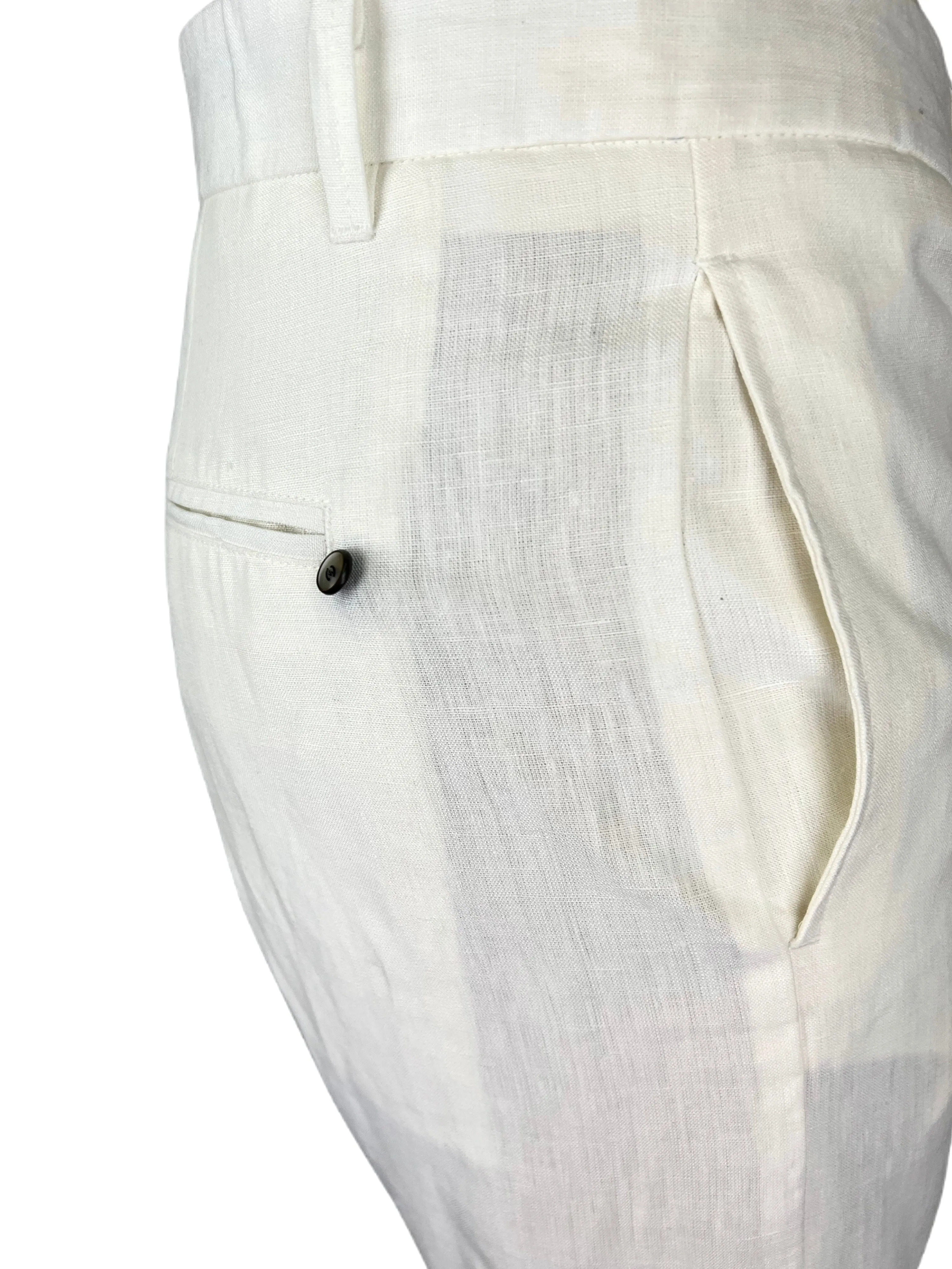 ( )PEOPLE Men's Beige Straight Leg Chinos Pants Sz 34 NWT