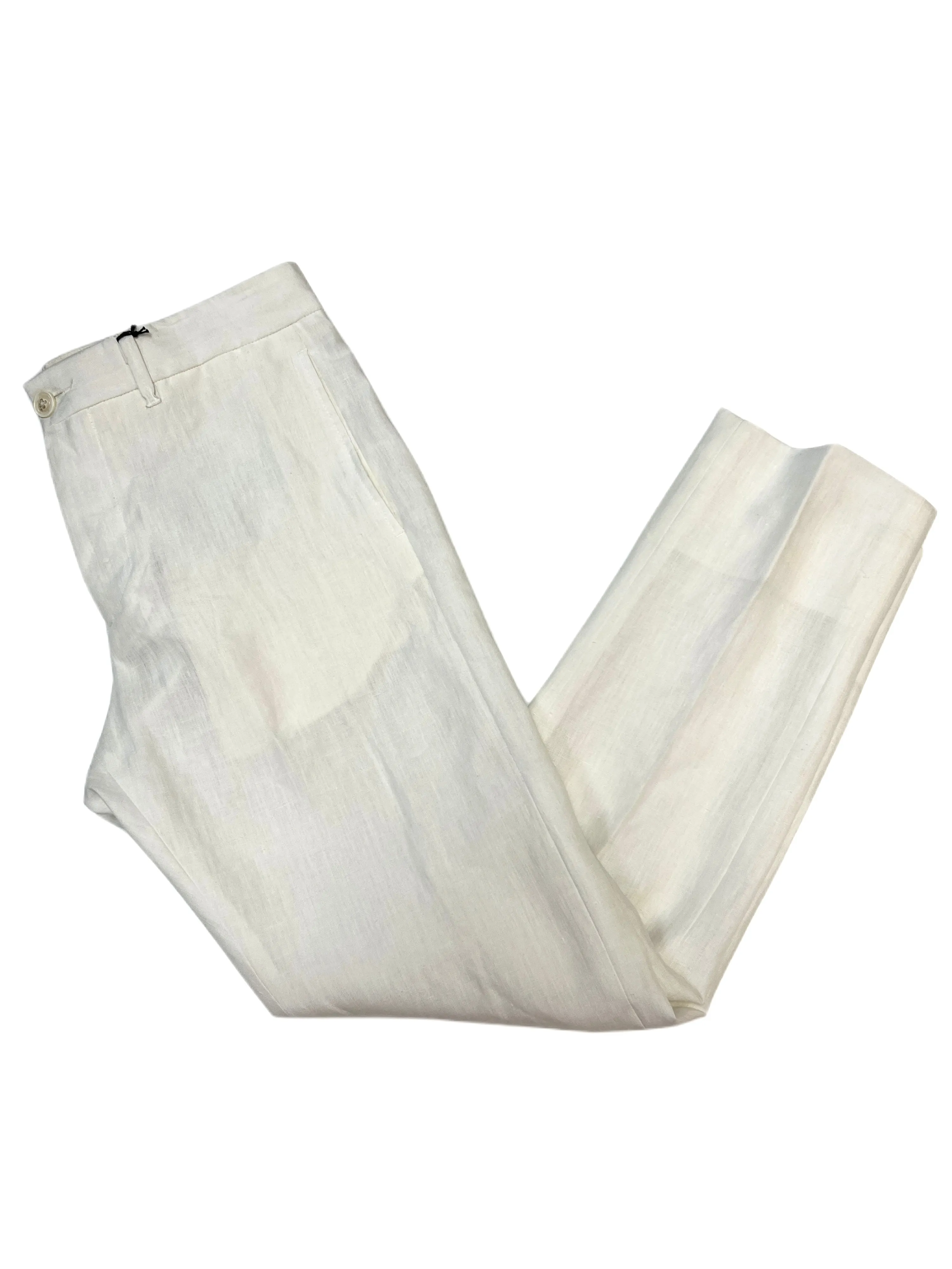 ( )PEOPLE Men's Beige Straight Leg Chinos Pants Sz 34 NWT