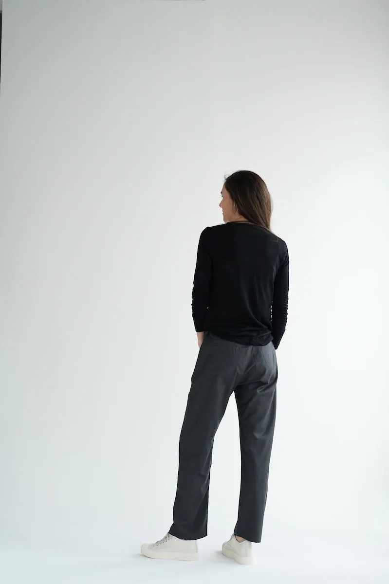 #200 Pants in Charcoal