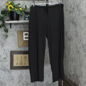 32 Degree Cool Womens Knit Straight Leg Pajama Lounge Pants Black 2XL