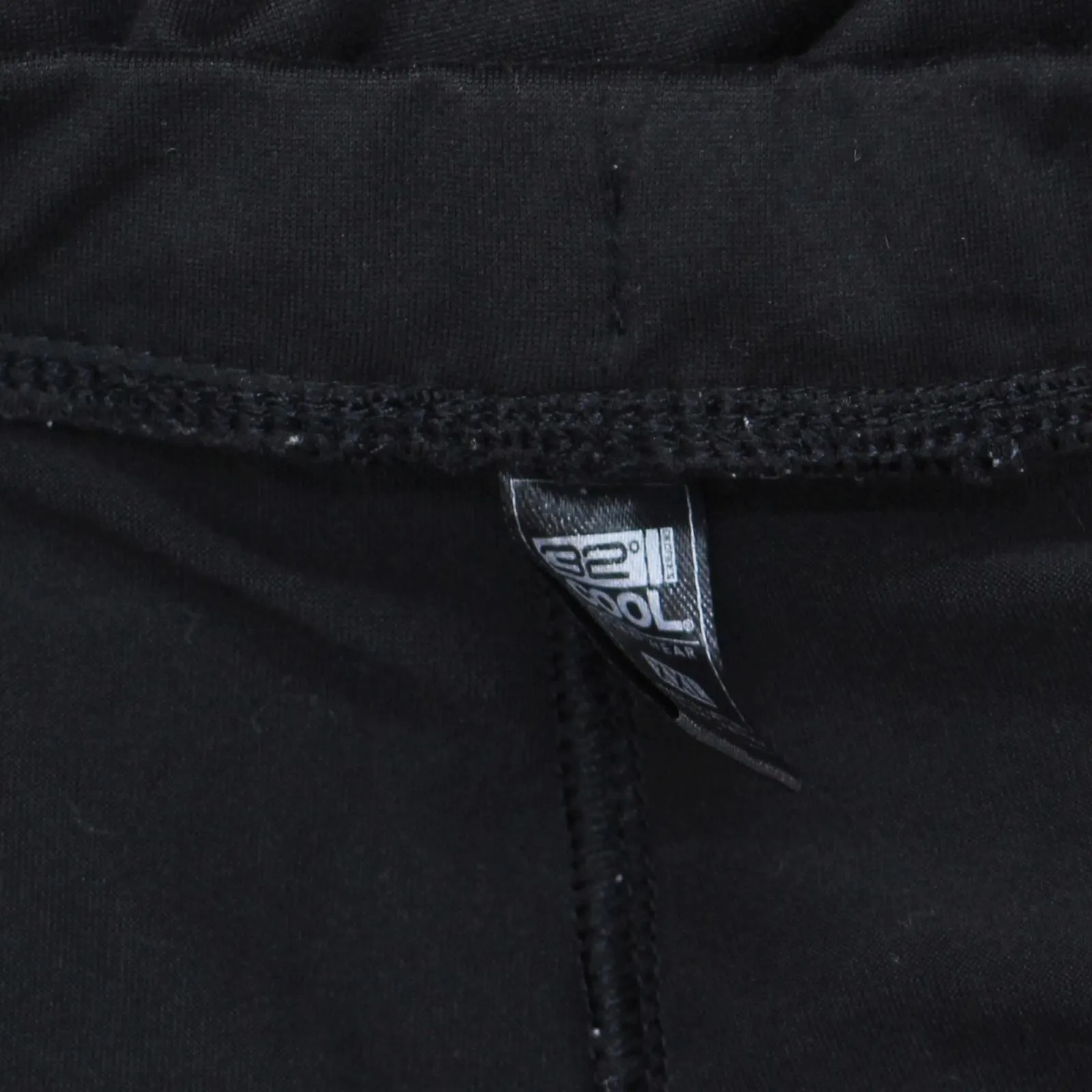 32 Degree Cool Womens Knit Straight Leg Pajama Lounge Pants Black 2XL