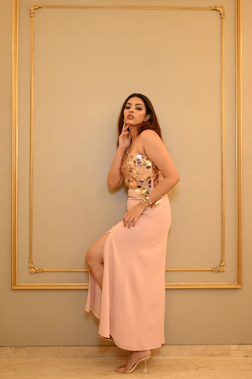 A Thousand Pieces Mirrorwork Gown