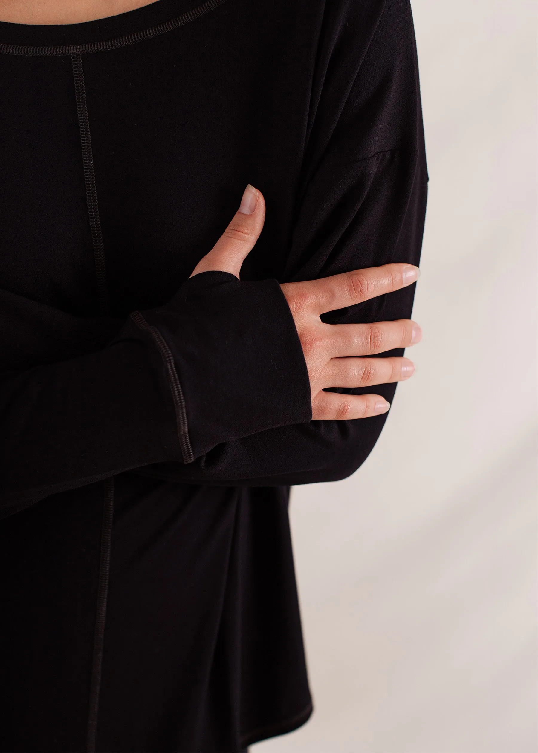 Alora Longsleeve Black