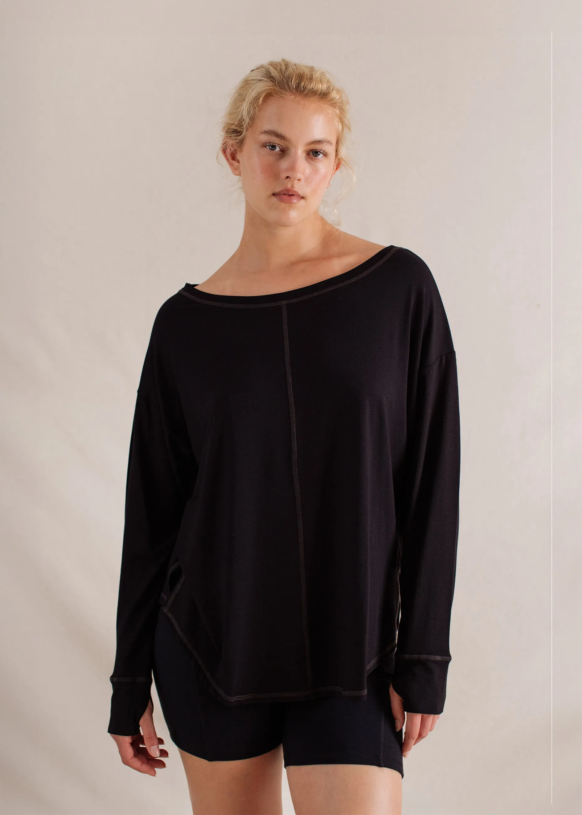Alora Longsleeve Black