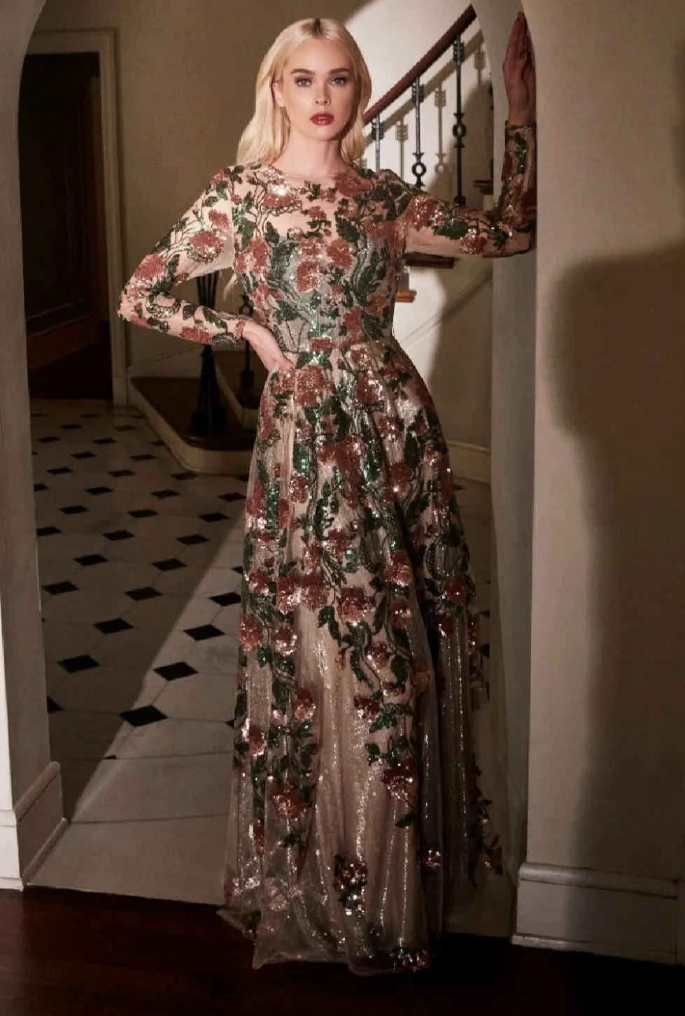 Andrea & Leo Evening Gown A0926