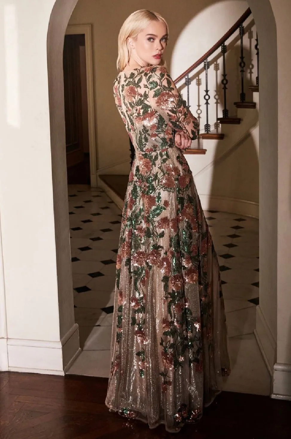 Andrea & Leo Evening Gown A0926