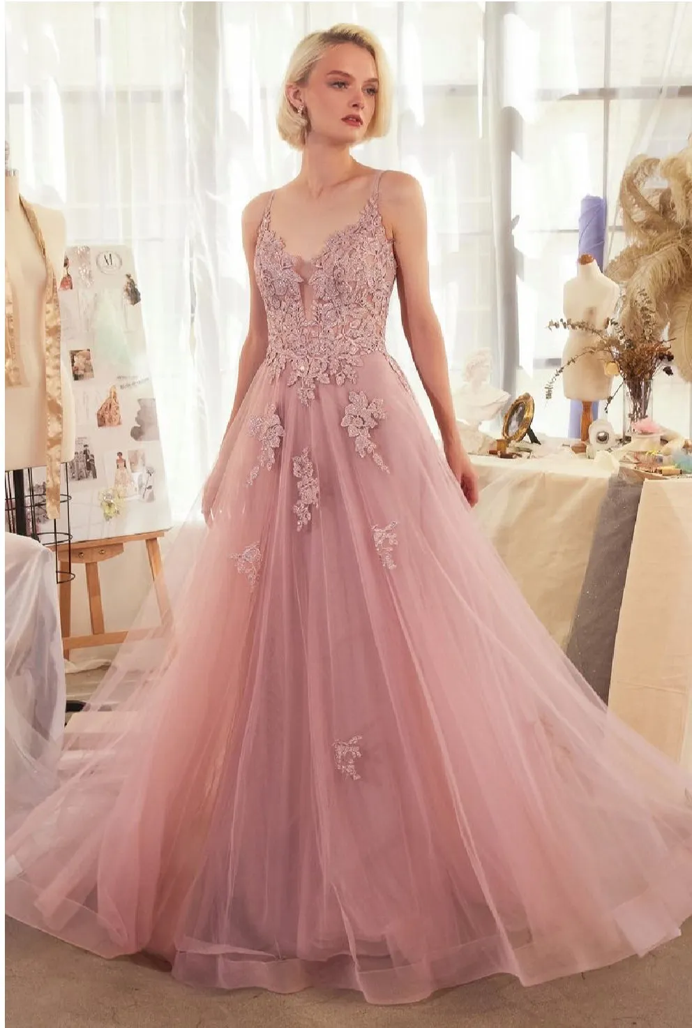 Andrea & Leo Evening Gown A1417