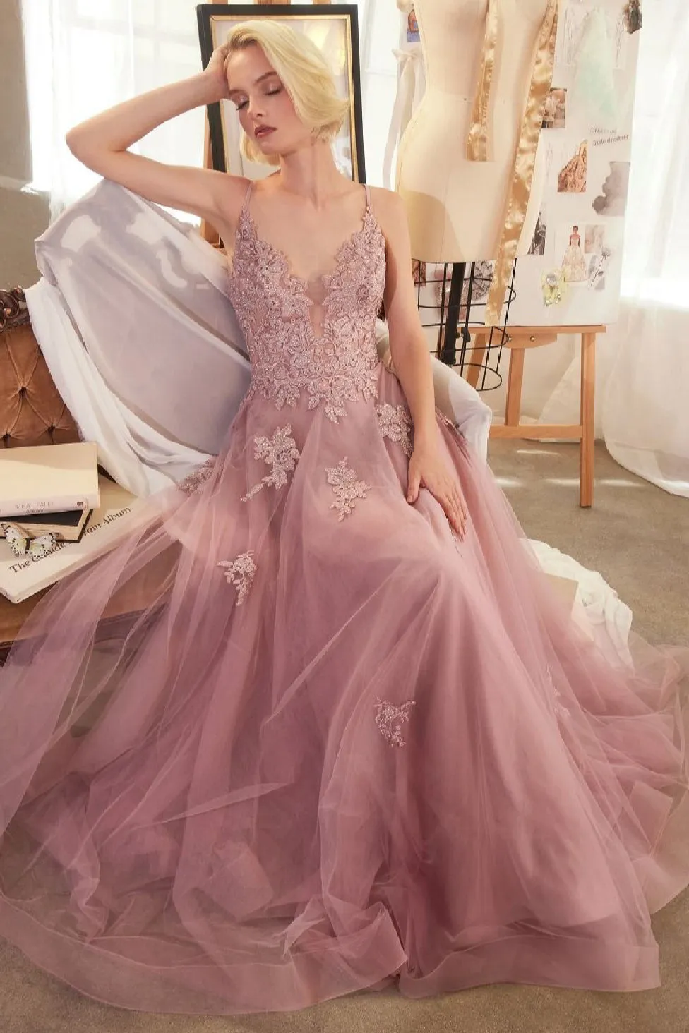 Andrea & Leo Evening Gown A1417