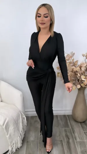 ASHANTI BLACK JUMPSUIT