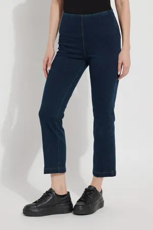 Baby Bootcut Ankle Denim- Indigo