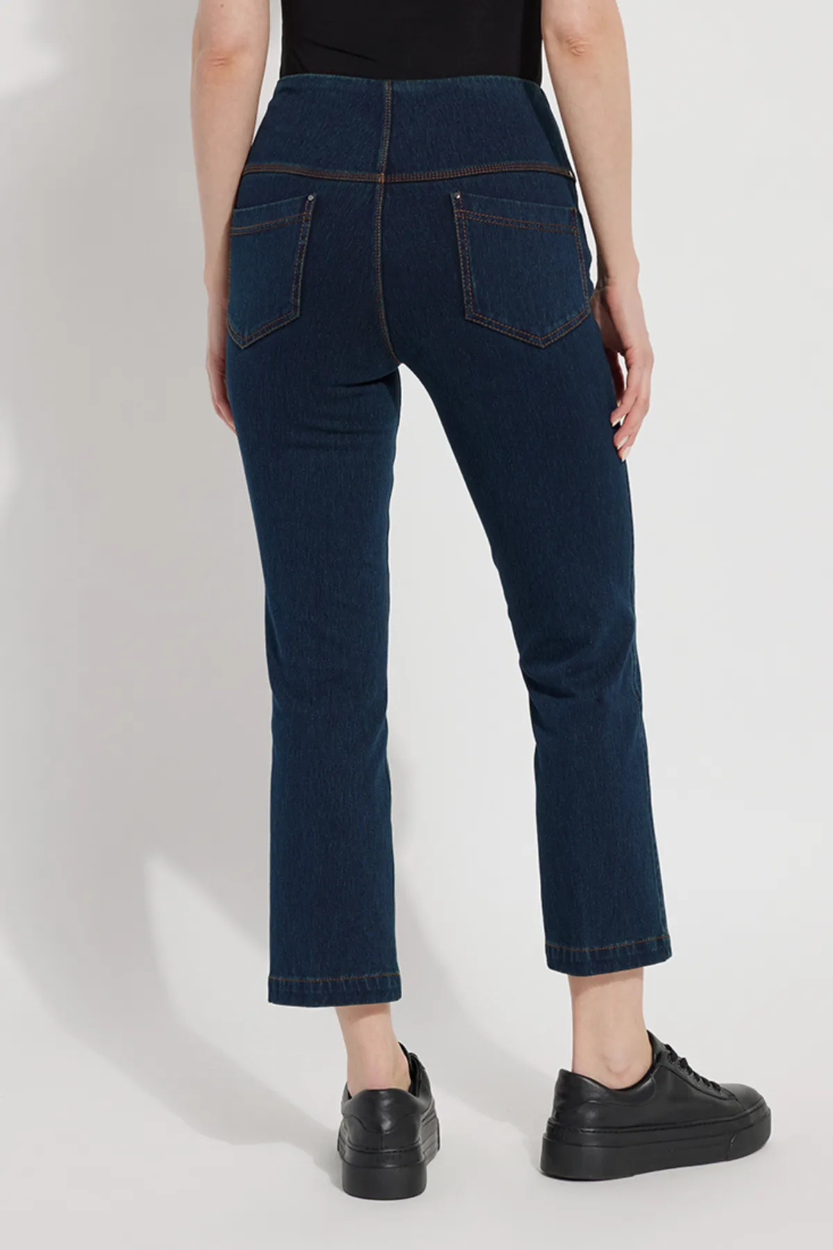 Baby Bootcut Ankle Denim- Indigo