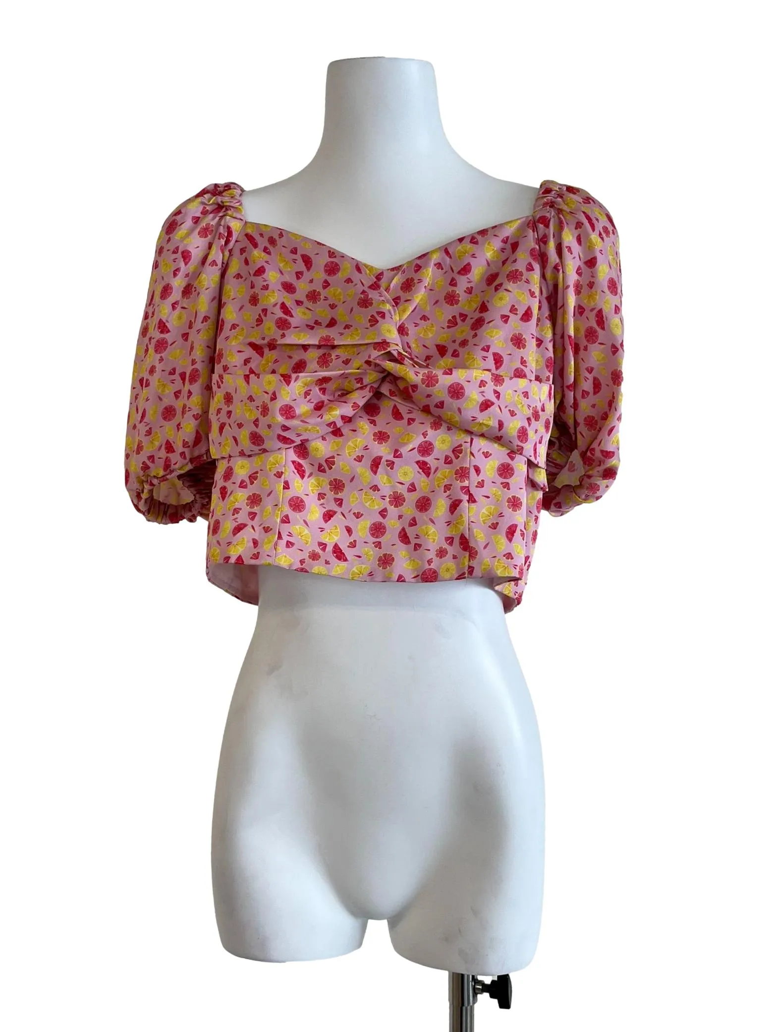 Baby Pink Knitted Blouse