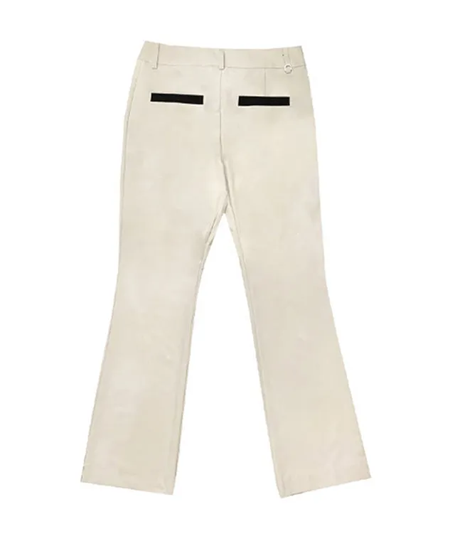 BENECIA 12 Cool Feeling Unbalanced Bootcut - Beige