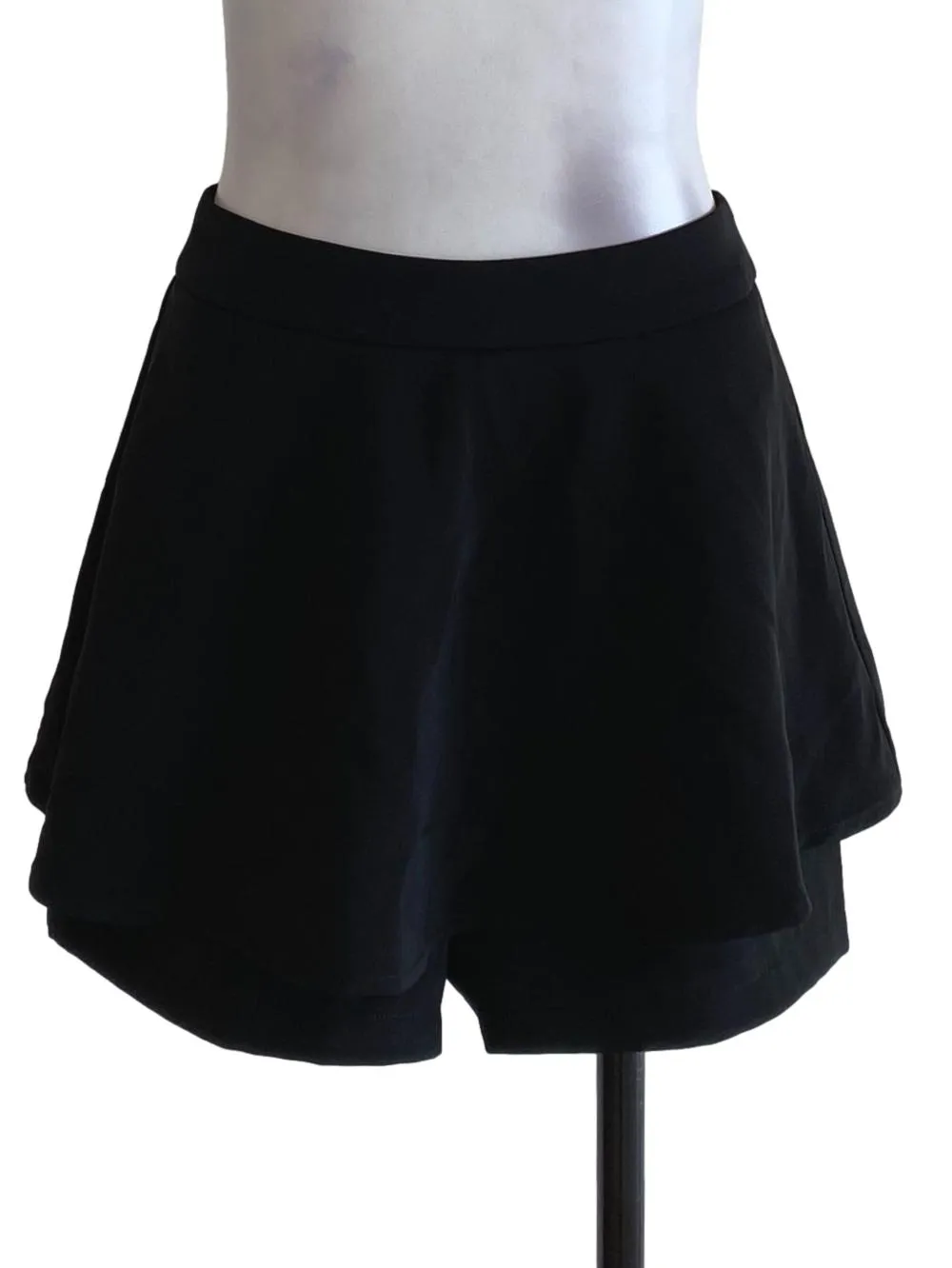 Black V Neck Top