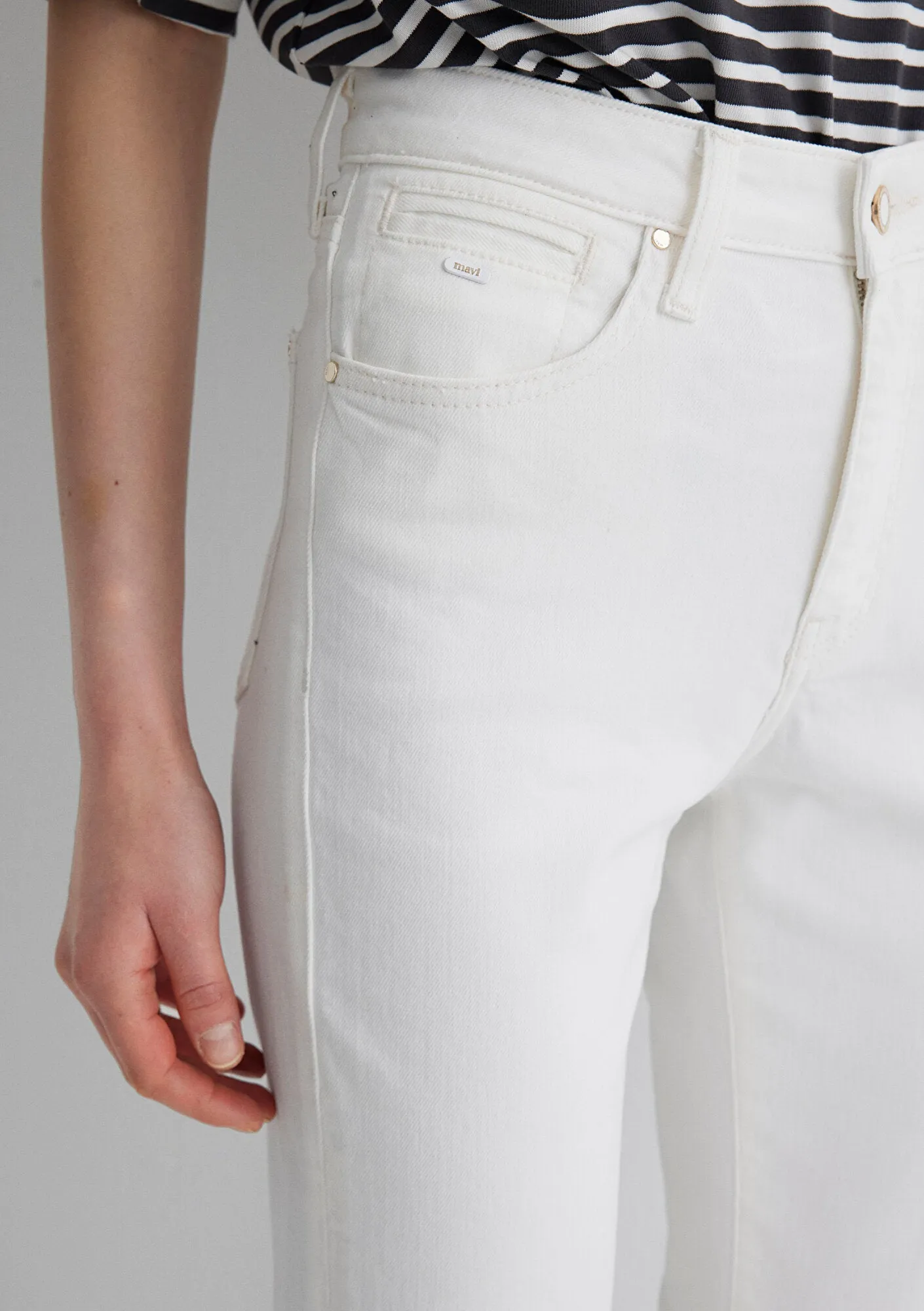 Bliss White Mavi Premium Jean Pants