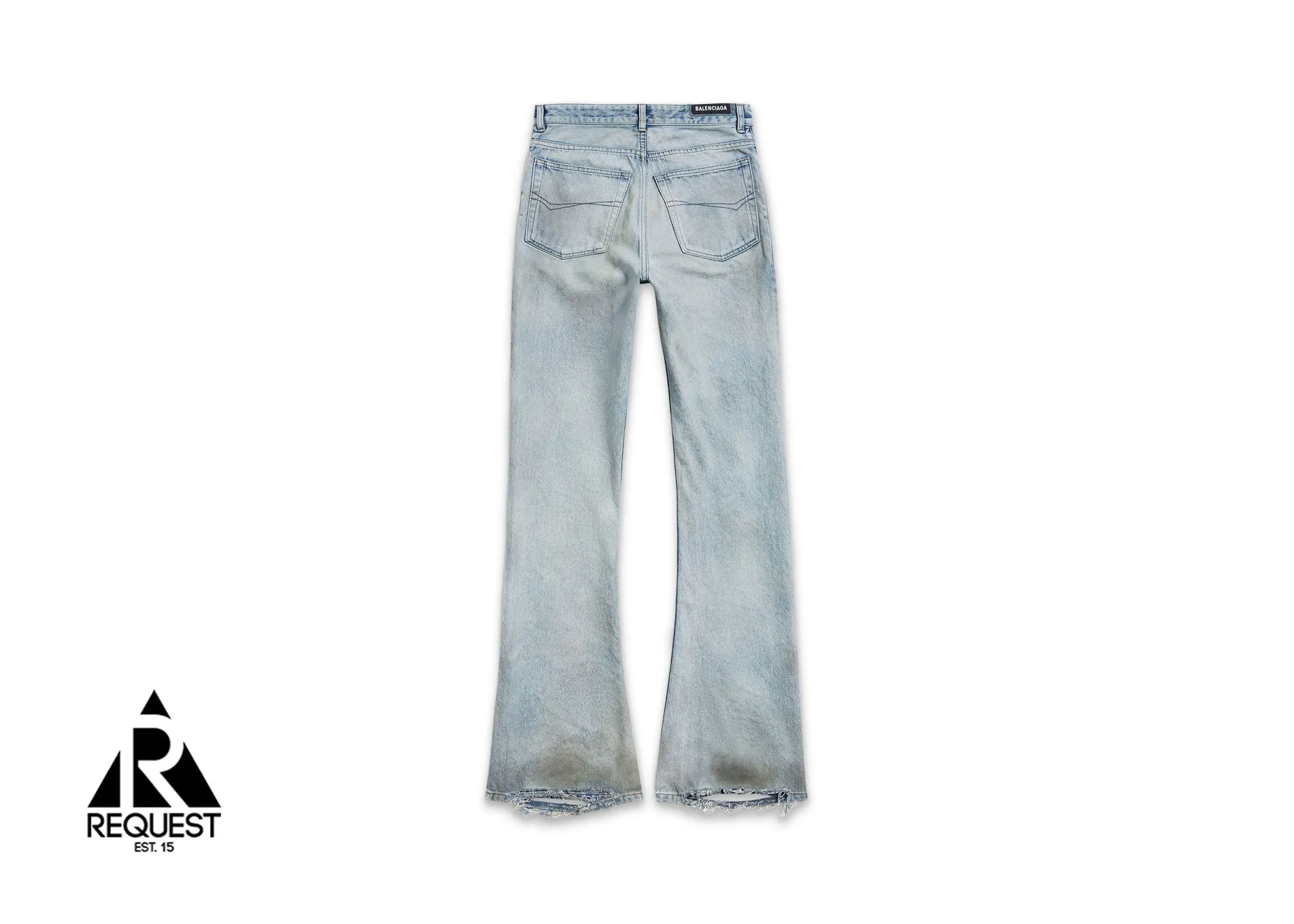 Bootcut Pants "Blue"