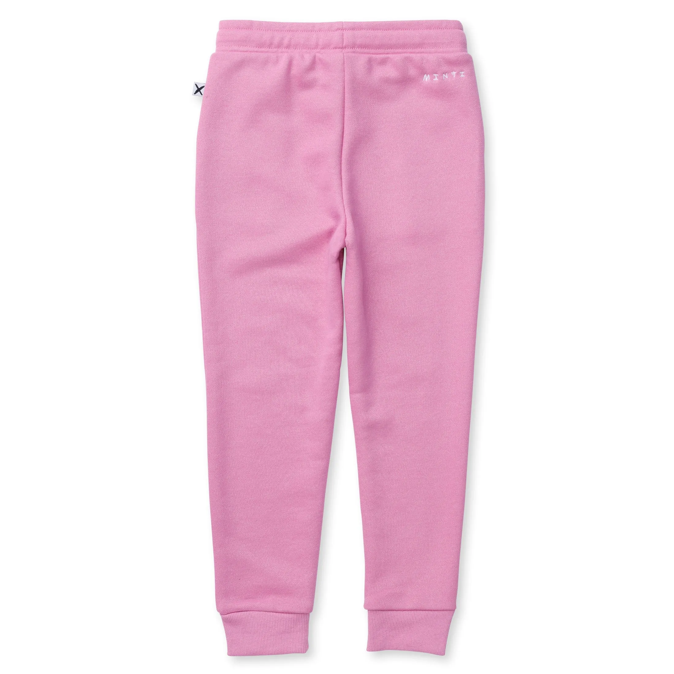 Box Pocket Sparkle Trackies - Fuchsia Sparkle