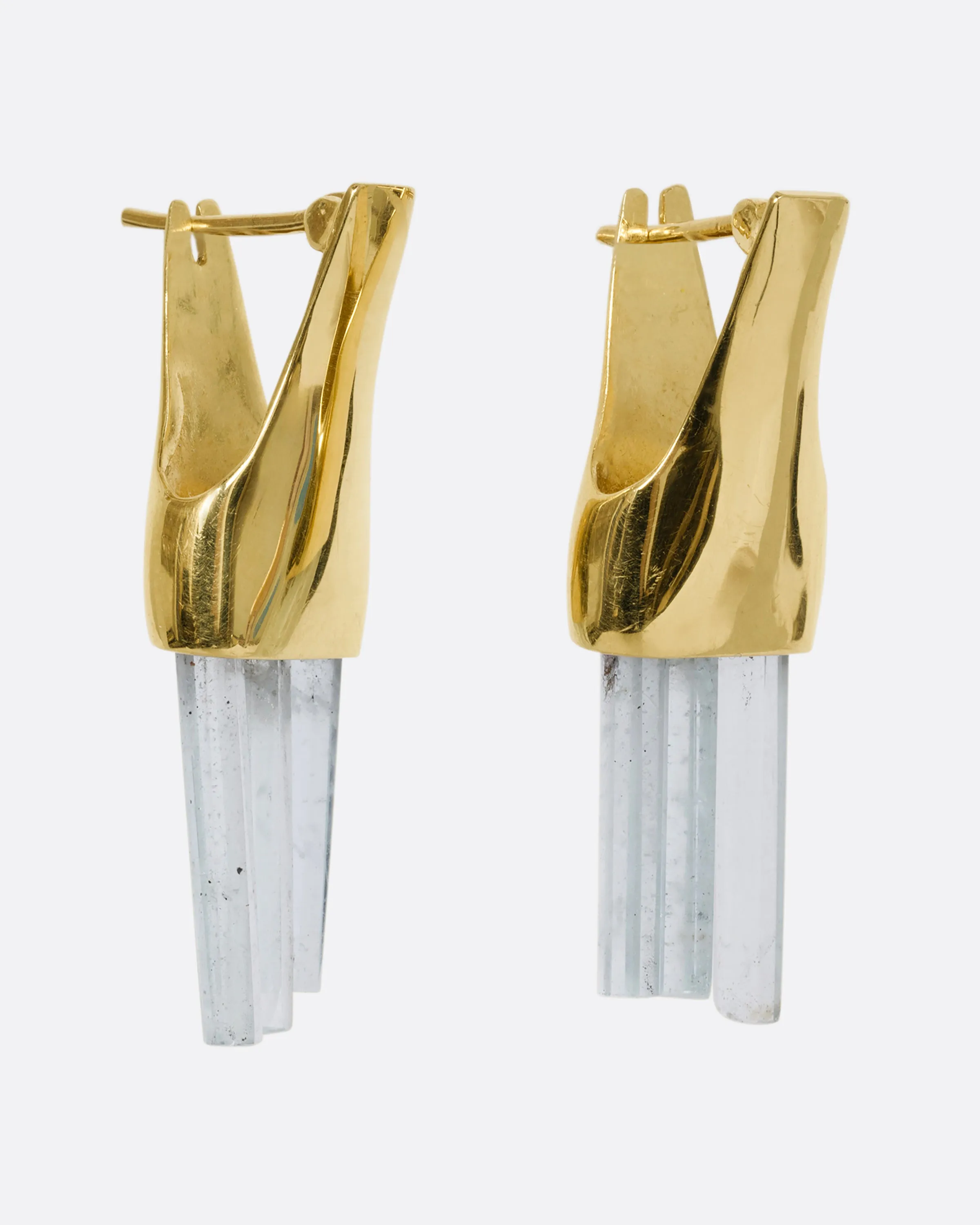 Brinco Glin Aquamarine Earrings