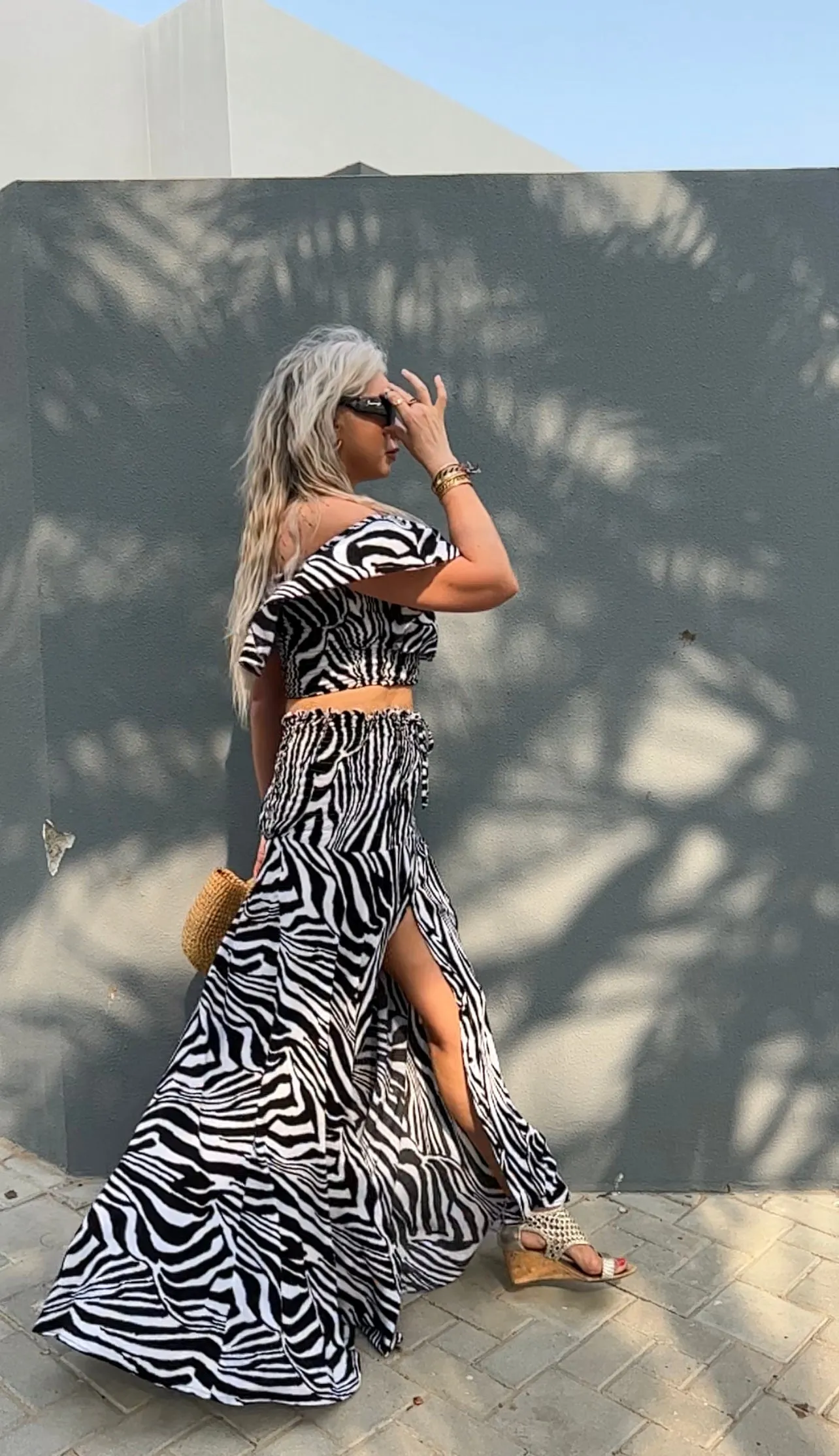 Butterfly top - Zebra