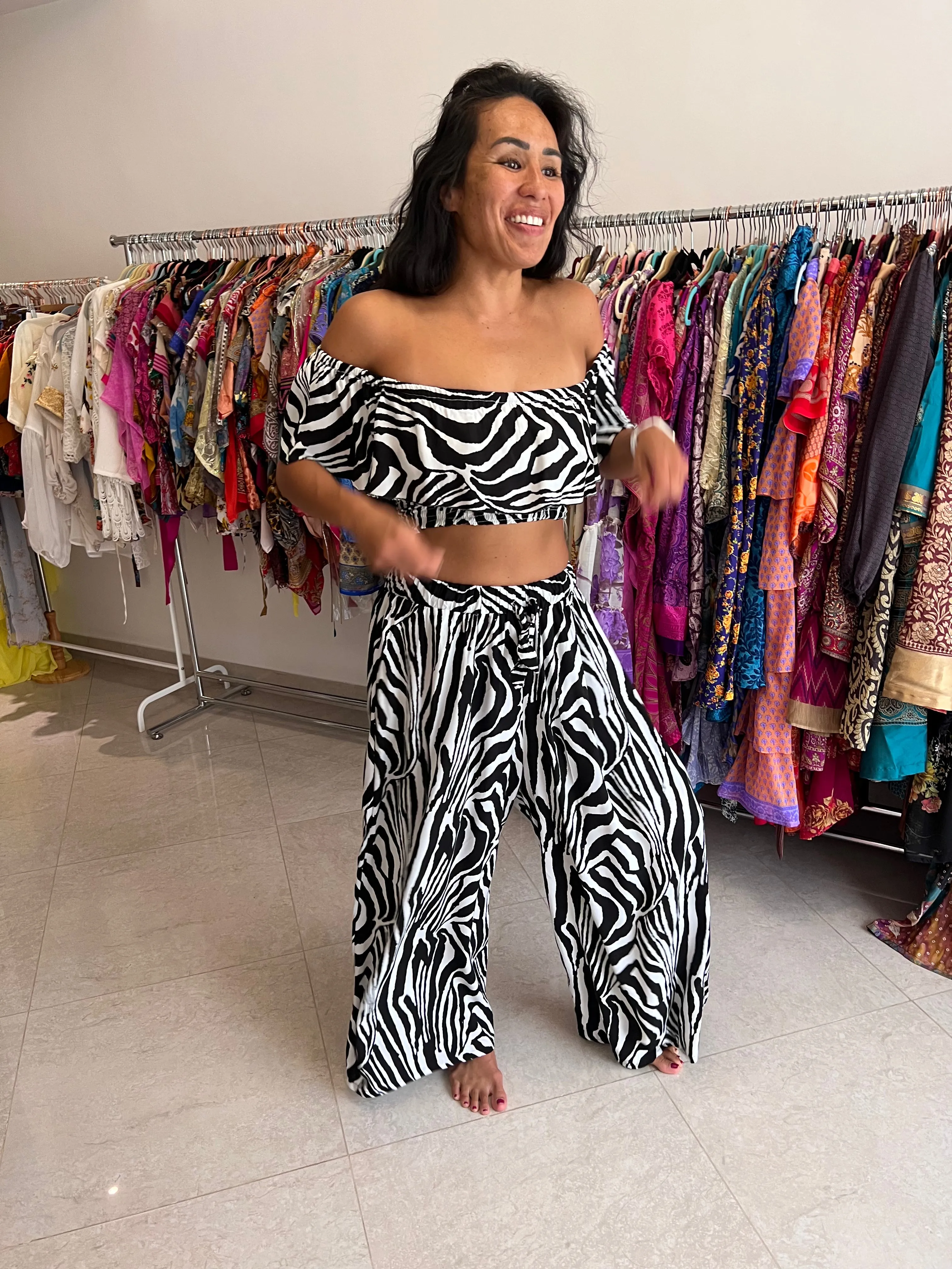 Butterfly top - Zebra