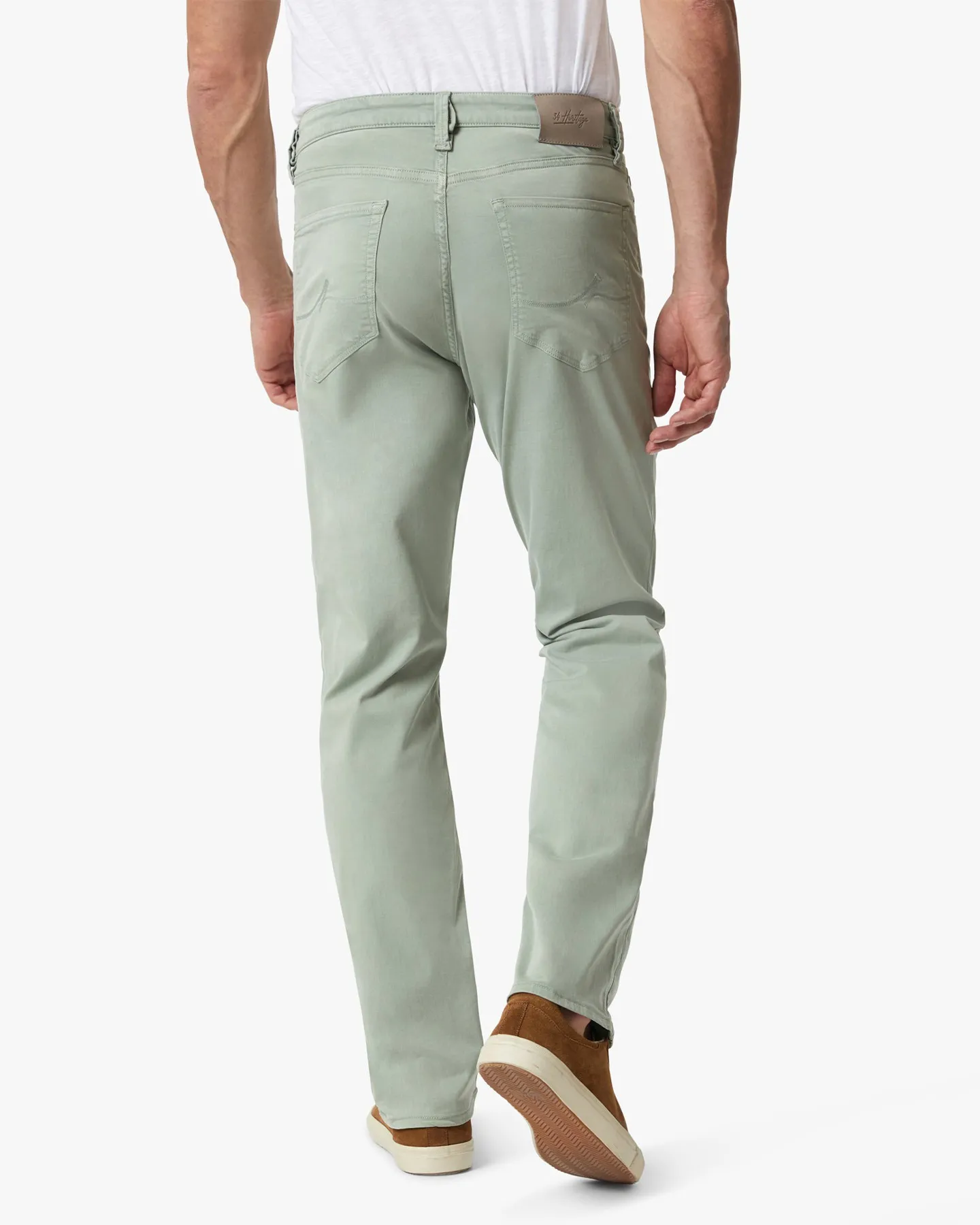 CHARISMA ICEBERG GREEN TWILL JEANS