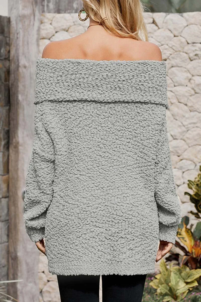 Chicindress Off Shoulder Sexy Sweaters