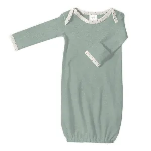 Cotton Sleep Gown - Heathered Jade