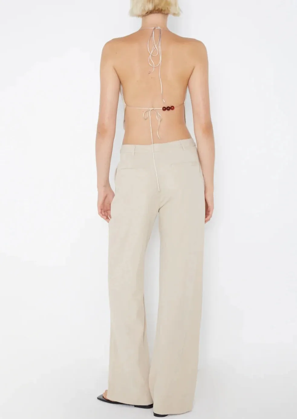Desiree Straight Leg Pant - Sand