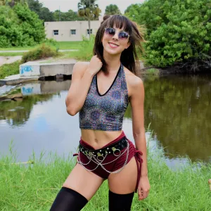 Double Vison Crop Top