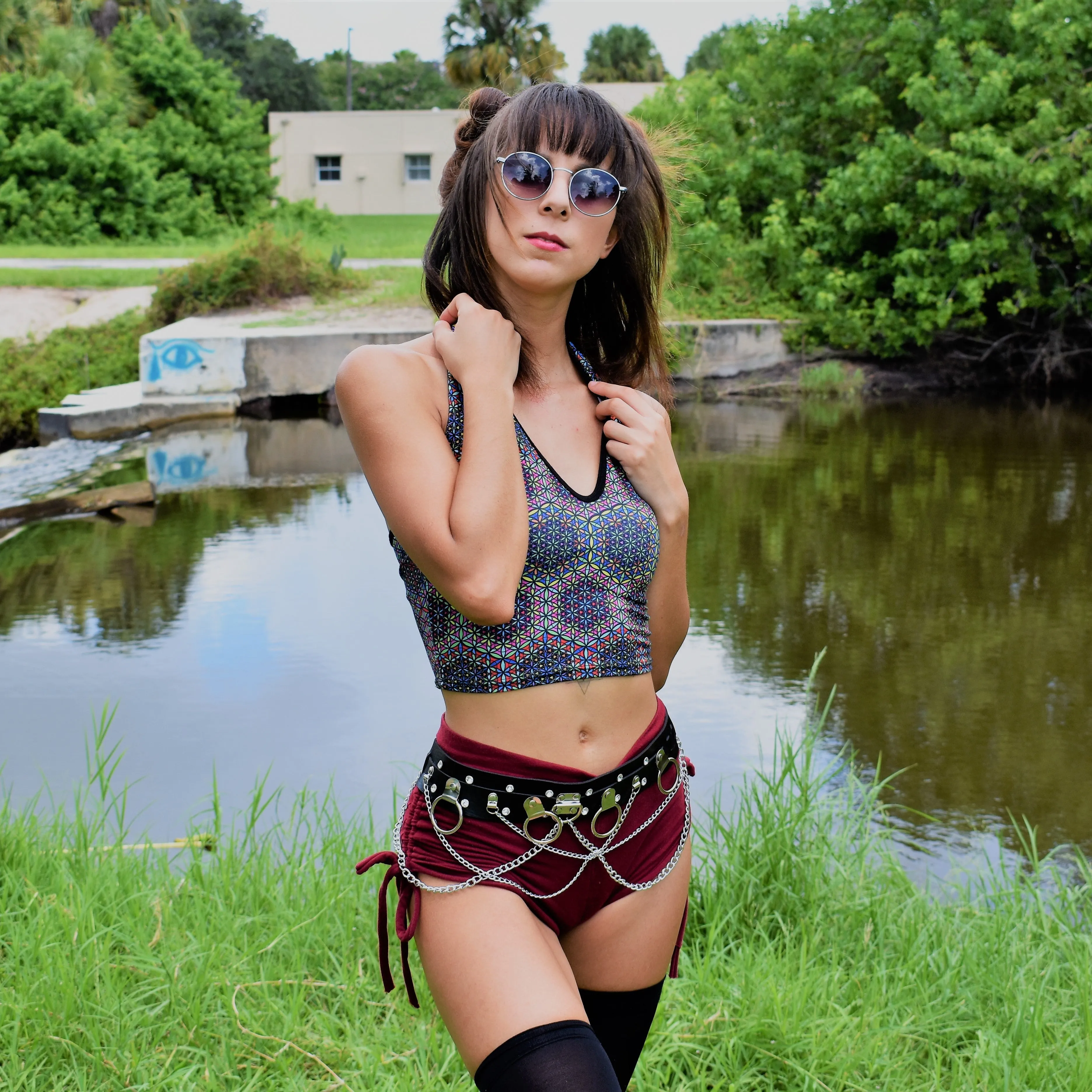Double Vison Crop Top