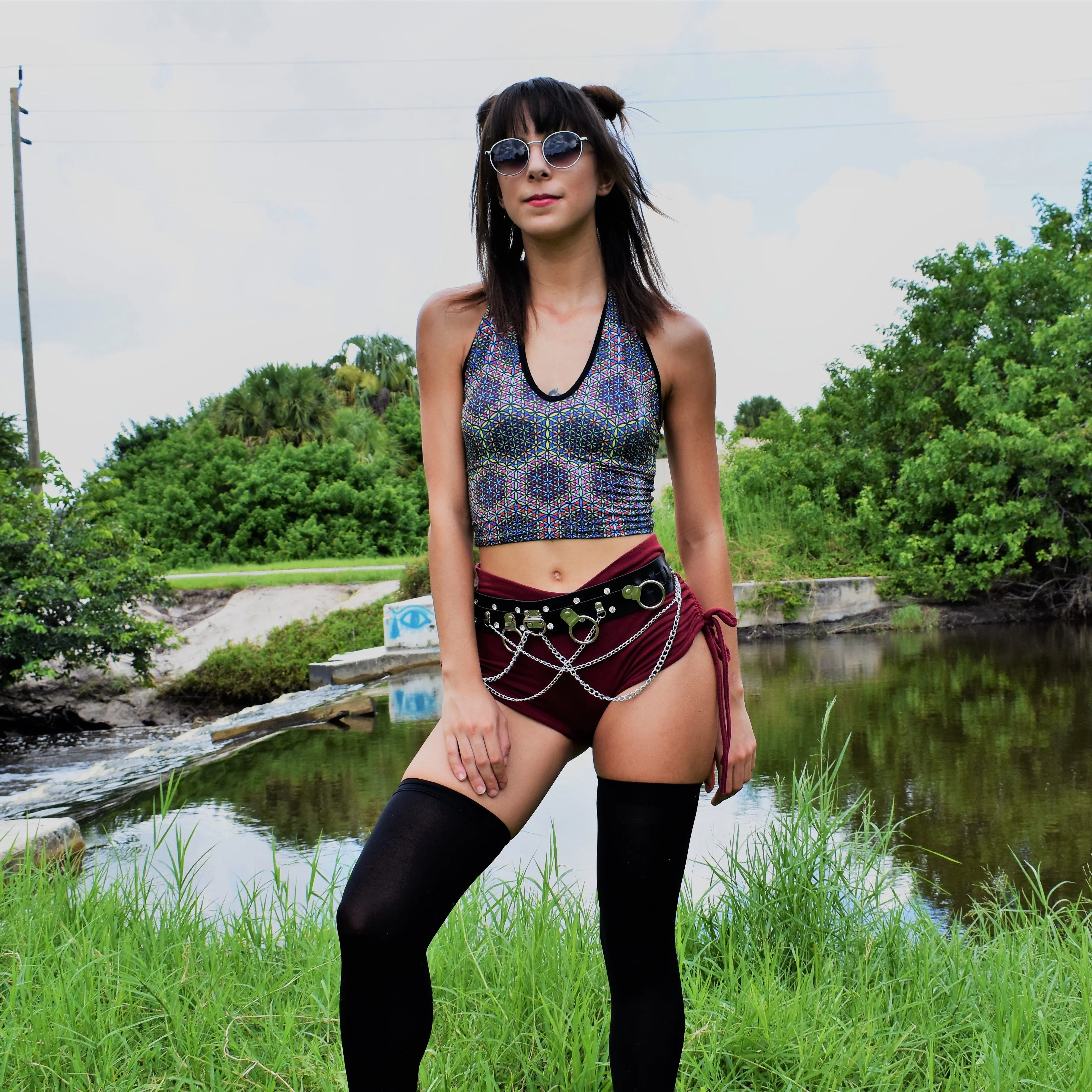 Double Vison Crop Top