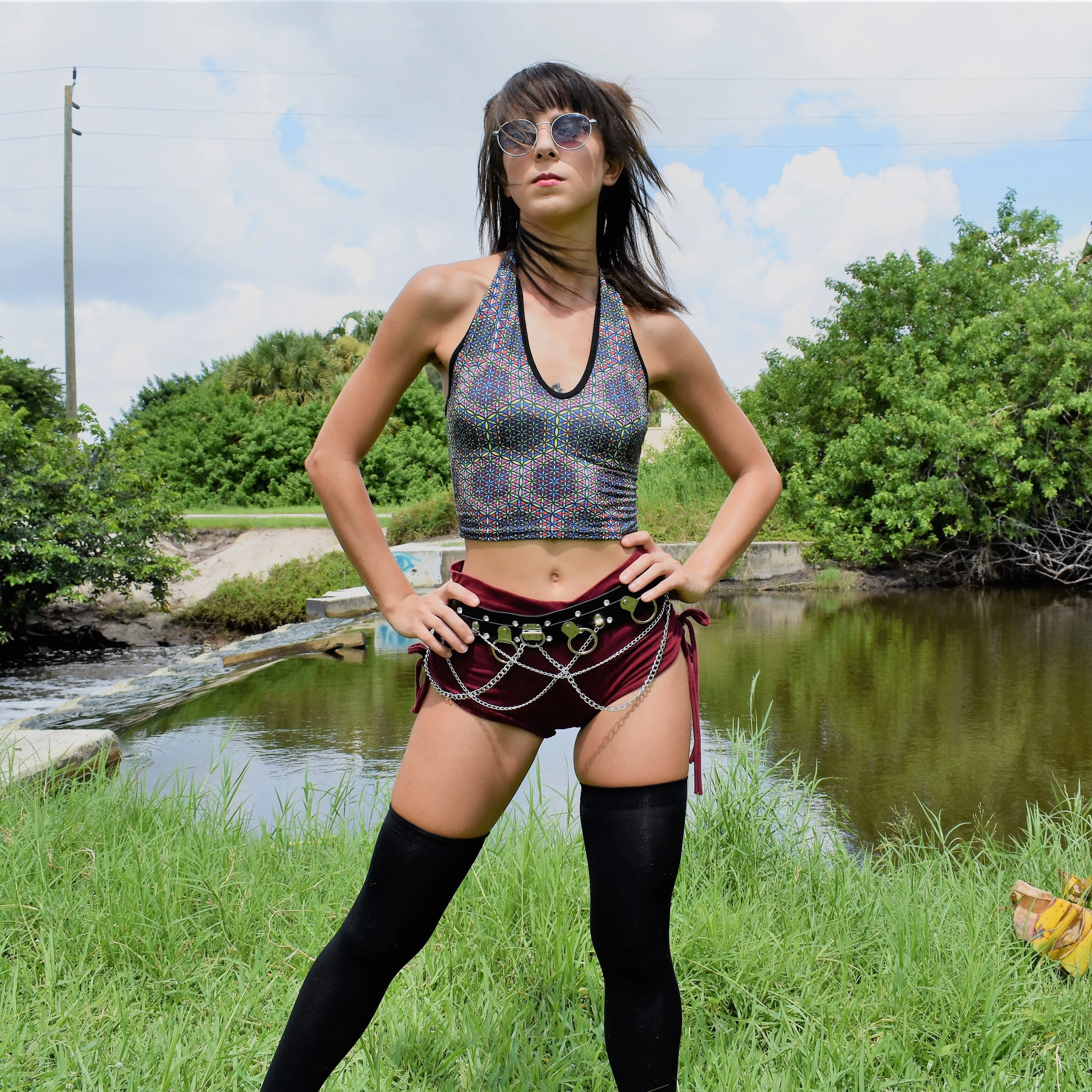 Double Vison Crop Top