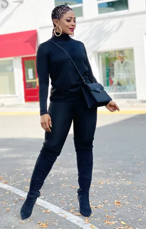 Emma Halter Neck Pants Set