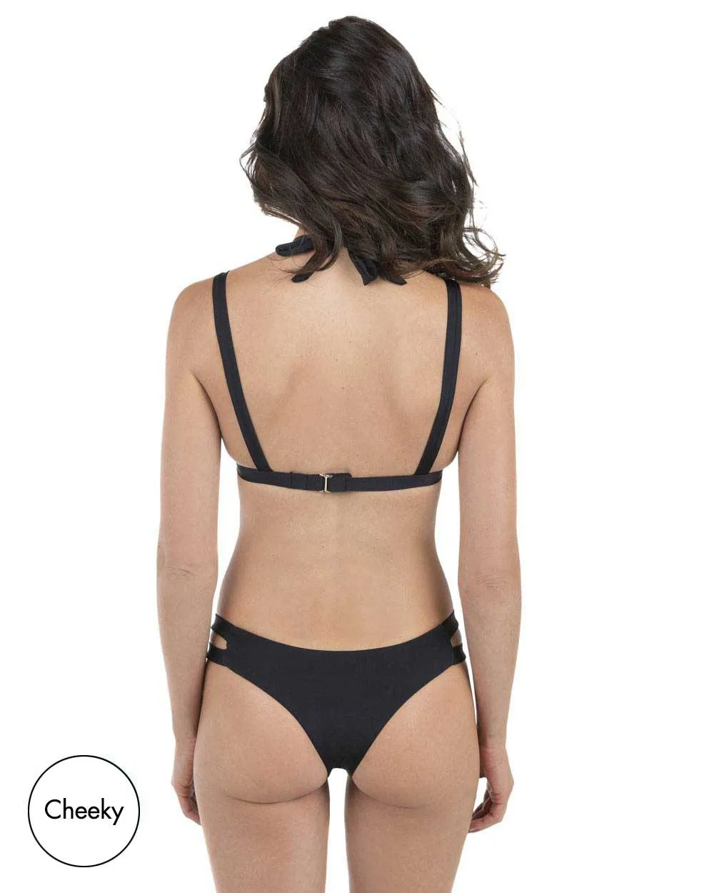 FINAL SALE Envy Push Up® Two Tab Halter Swimsuit Top & Two Tab Bottom