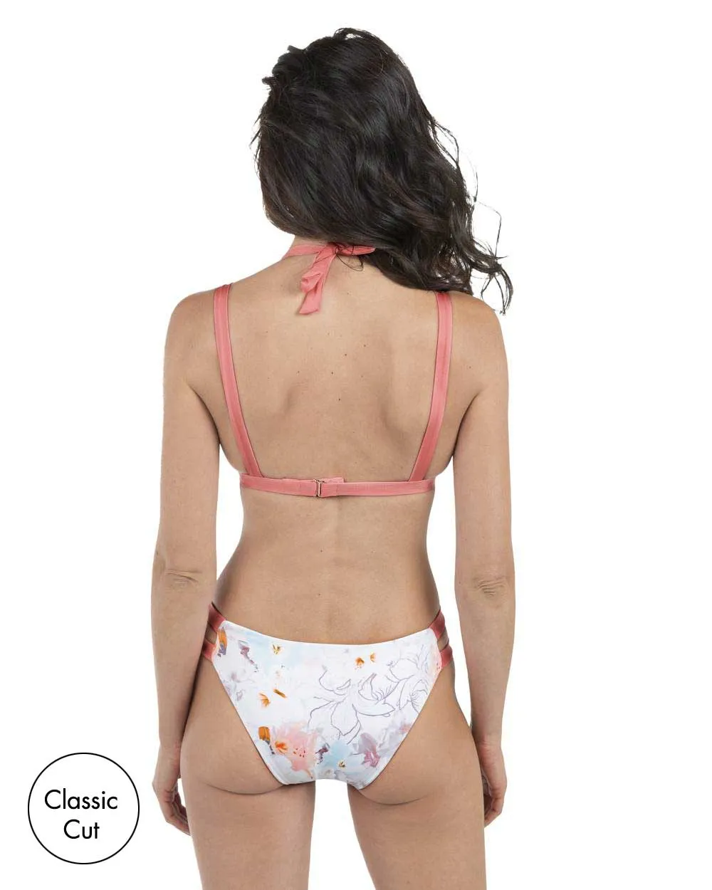 FINAL SALE Envy Push Up® Two Tab Halter Swimsuit Top & Two Tab Bottom