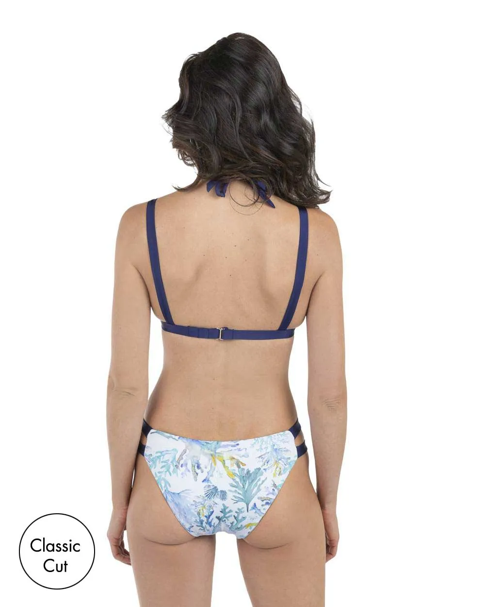 FINAL SALE Envy Push Up® Two Tab Halter Swimsuit Top & Two Tab Bottom