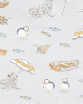FOX & FINCH PUFFIN PRINT TEE