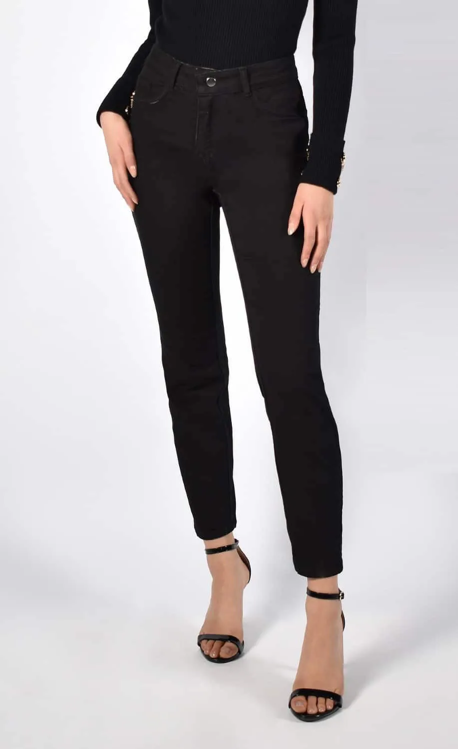 Frank Lyman Reversible Brown/Black Pant