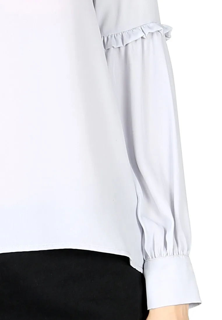 full sleeve casual lace top