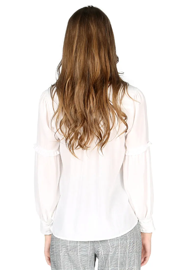 full sleeve casual lace top