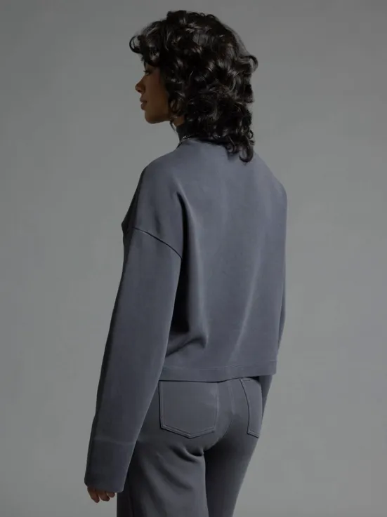 Genevieve Mock Neck Top