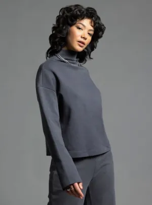Genevieve Mock Neck Top