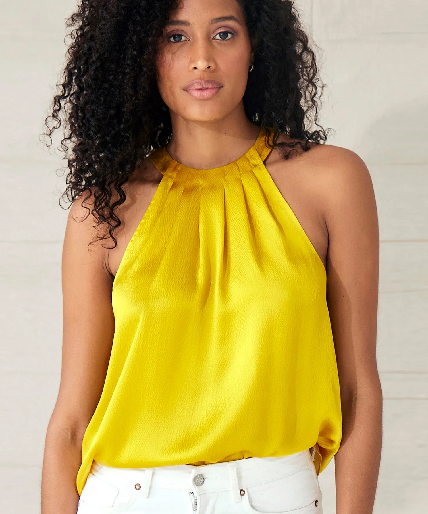 go draped over halter