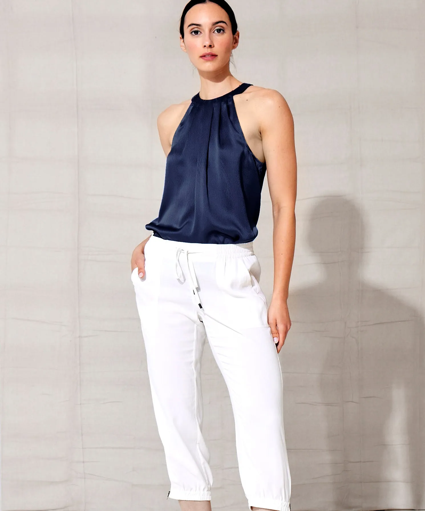 go draped over halter
