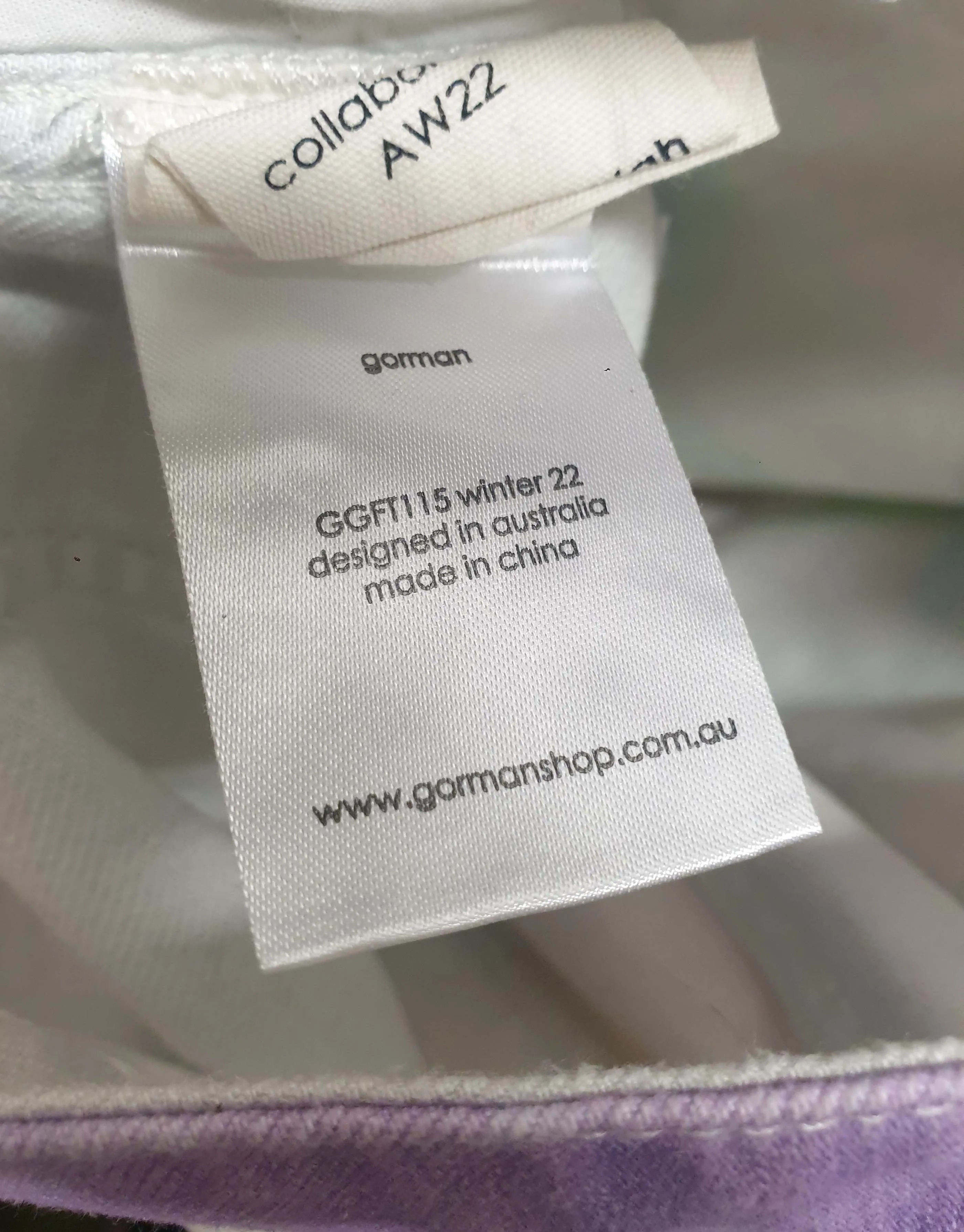 Gorman colourful straight leg jeans size 10