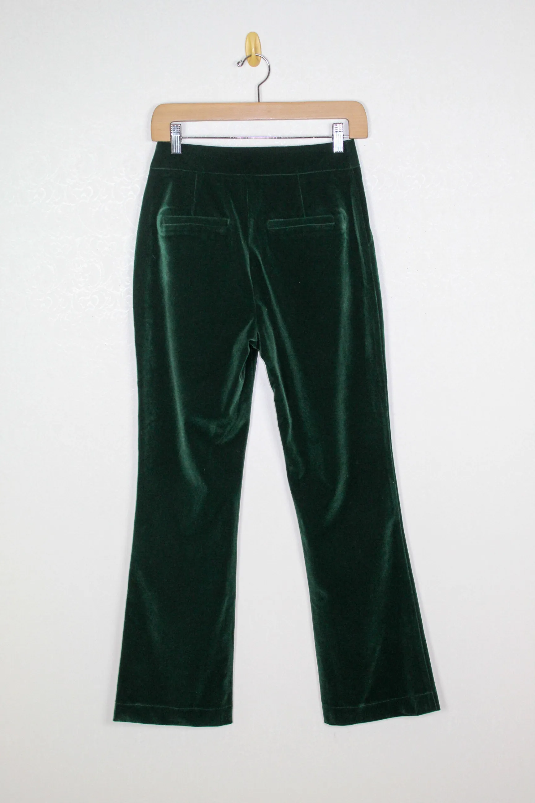 Greylin Milton Velvet Straight Leg Trouser