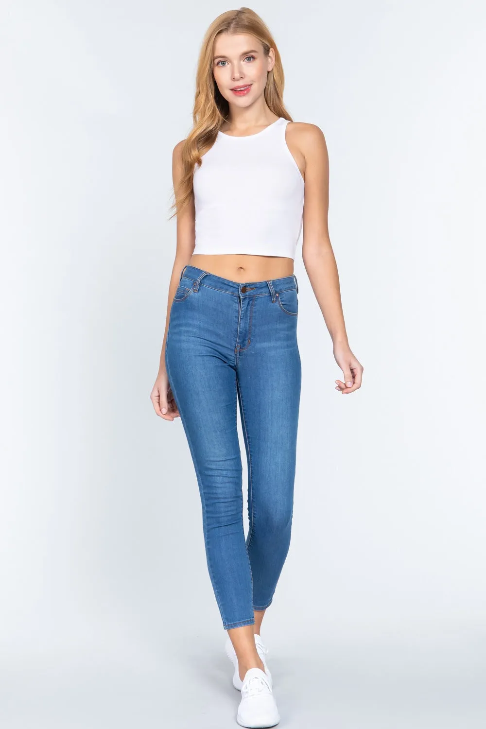 Halter Neck Crop Top