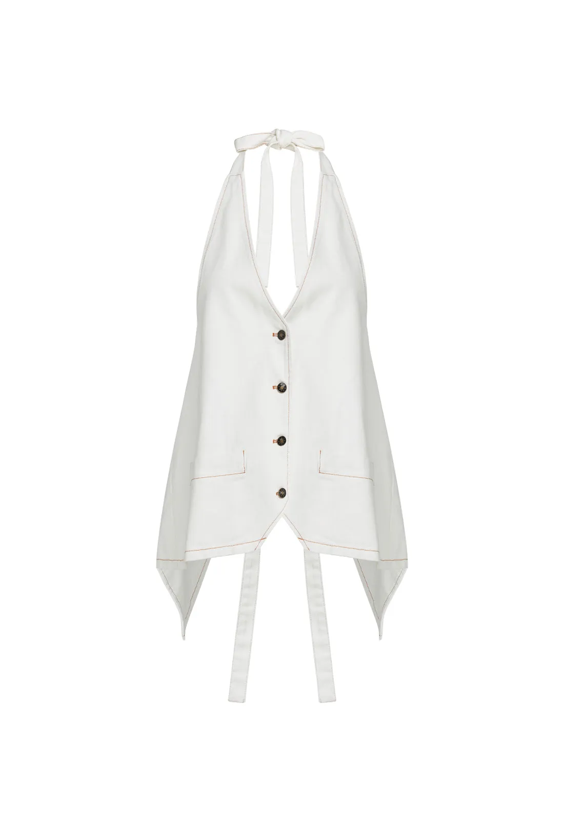 HILLS HALTER - PORCELAIN