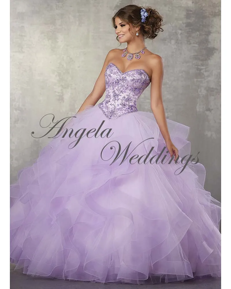 Hot Pink Quinceaner Dresses Sweetheart Beaded Ball Gowns Sweet 16