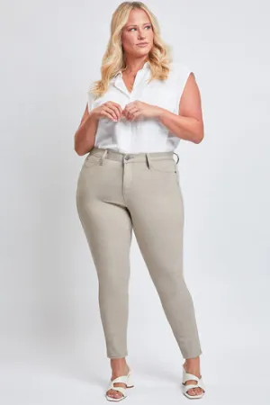Hyper-Stretch Skinny Plus: Cream